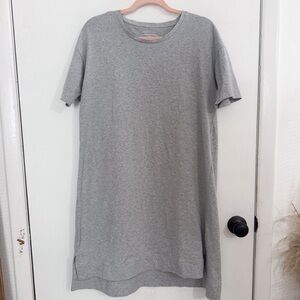 Eileen Fisher Gray T-Shirt Dress